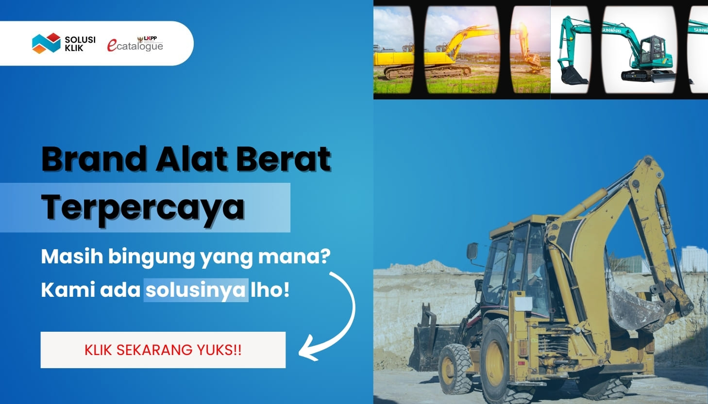 Berikut adalah 4 Jenis Alat Berat Terpercaya di - Solusi Klik