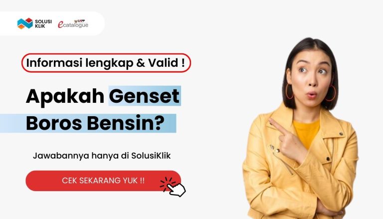 Apakah Genset Boros Bensin