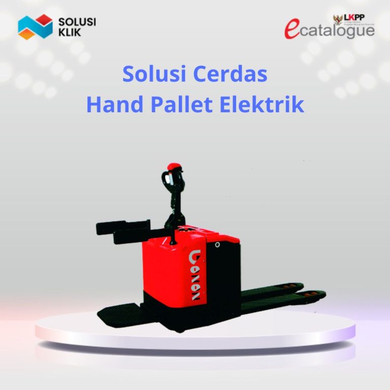 Hand Pallet Elektrik: Solusi Cerdas