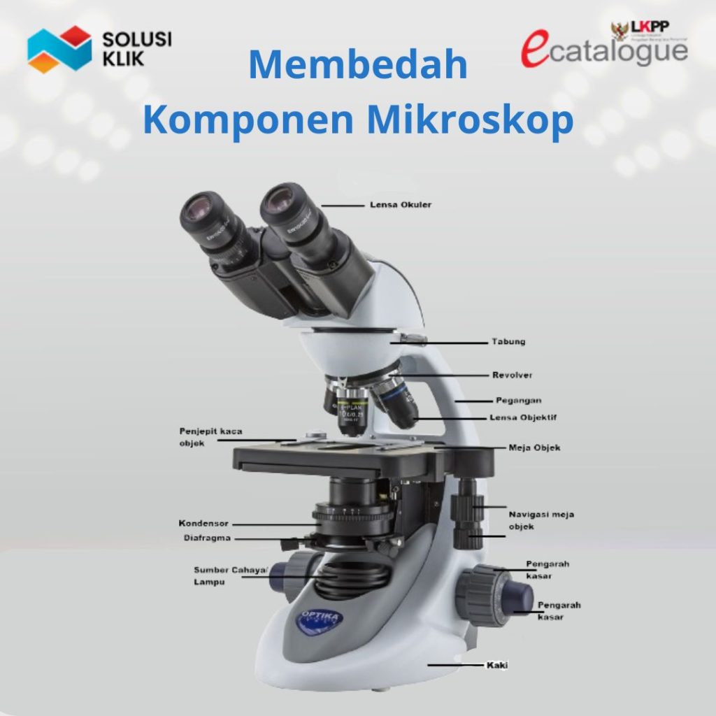 Membedah Komponen yang ada di Mikroskop