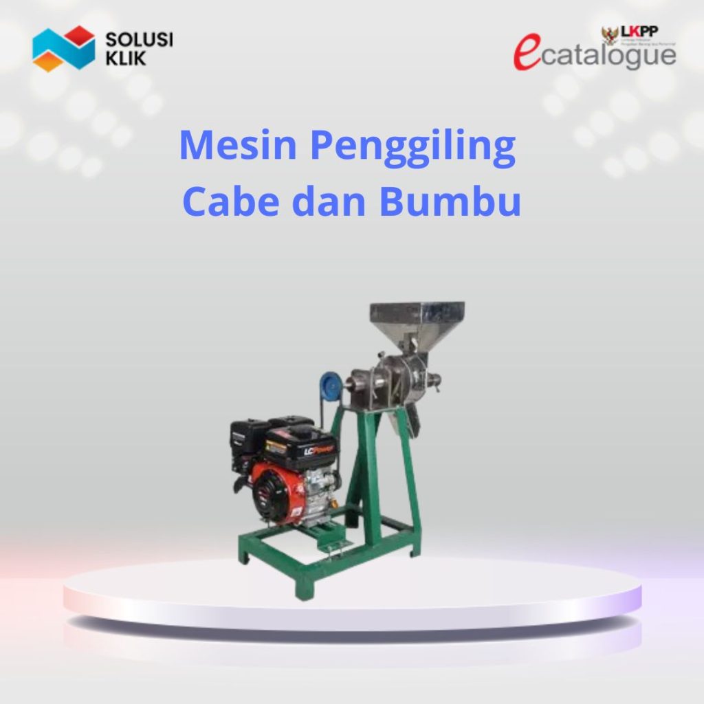 Mesin Penggiling Cabe dan Bumbu