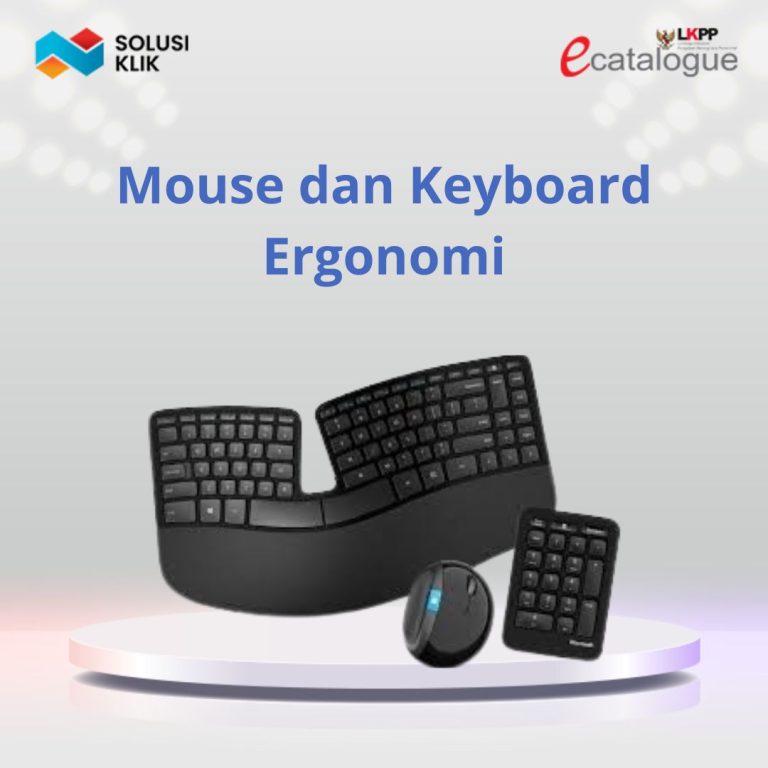 Mouse dan Keyboard Ergonomis untuk Kenyamanan Kerja