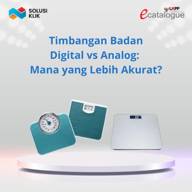 Timbangan Badan Digital vs Analog: Mana yang Lebih Akurat?