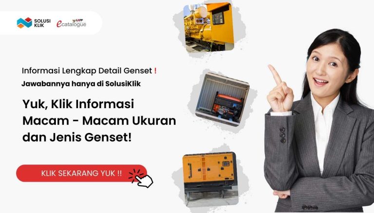 Yuk, Klik Informasi Macam - Macam Ukuran dan Jenis Genset!
