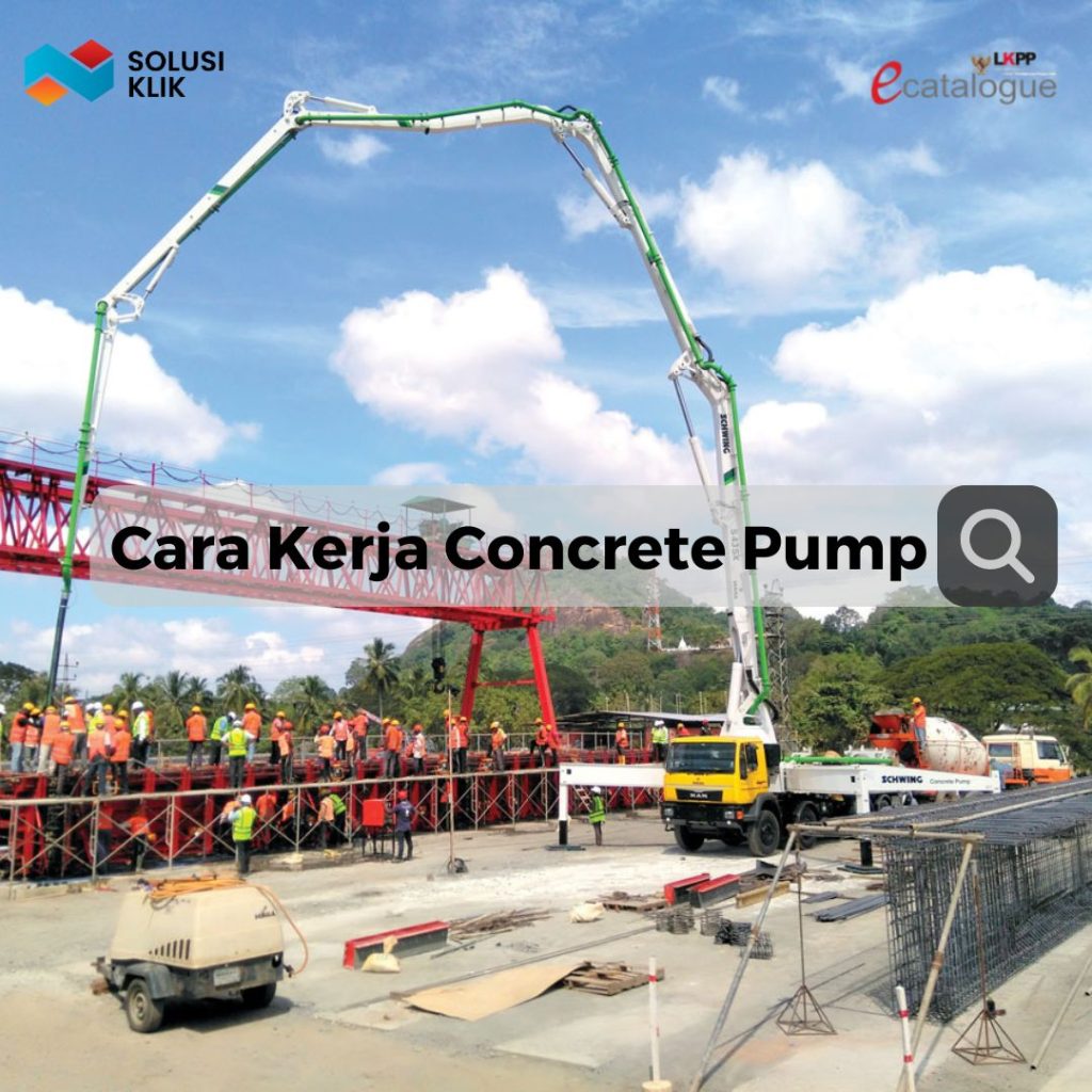 Cara Kerja Concrete pump