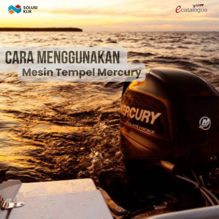 Cara menggunakan mesin tempel mercury