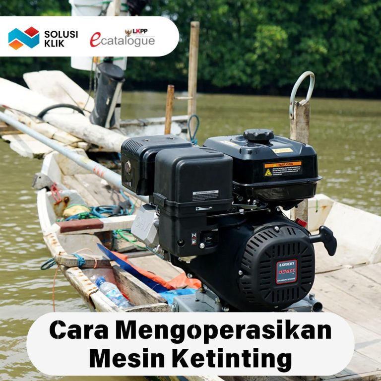 Cara Mengoperasikan Mesin Ketinting