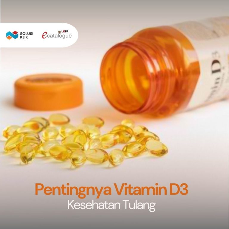 Pentingnya Vitamin D3 U]untuk kesehatan tulang