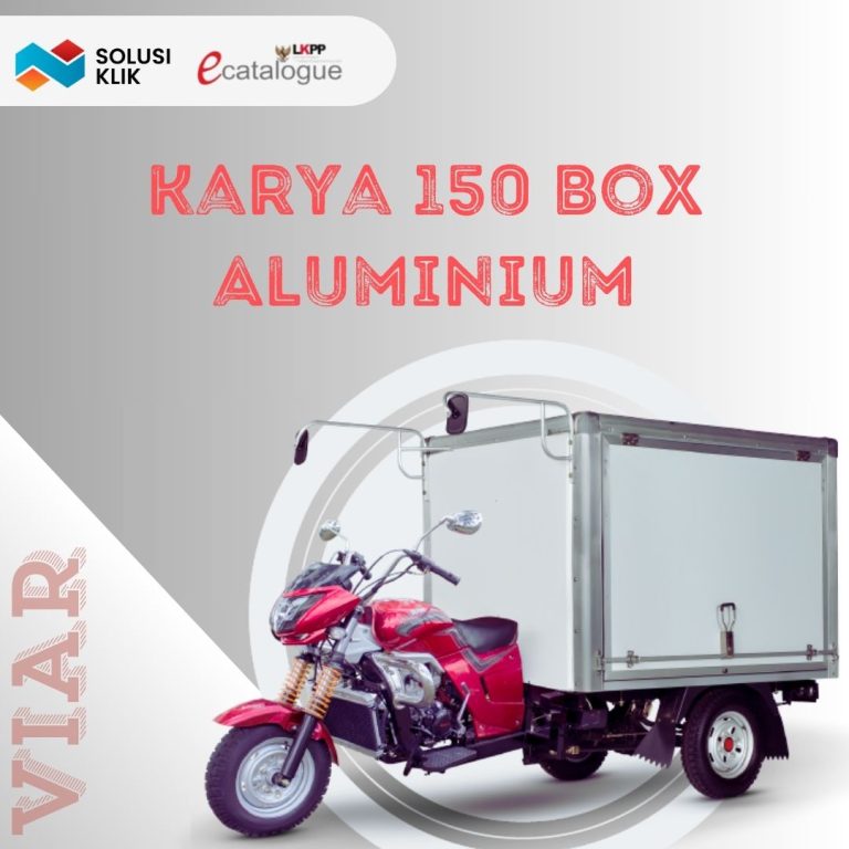 Motor Roda Tiga: Viar Karya 150 Box Aluminium