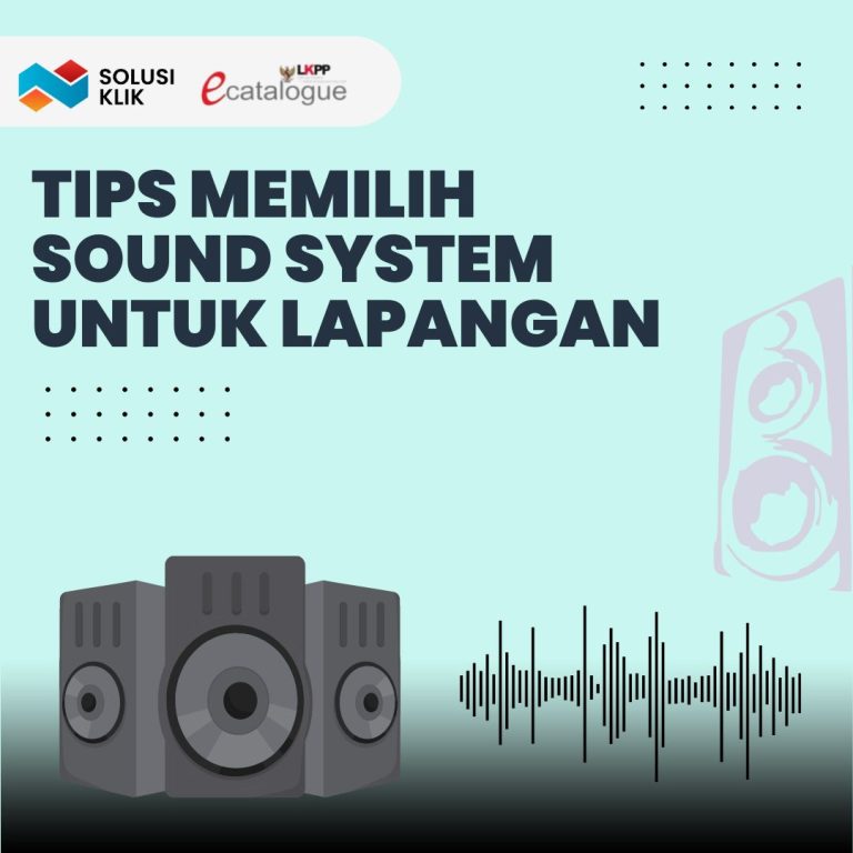 Sound System: Tips memilih untuk Lapangan