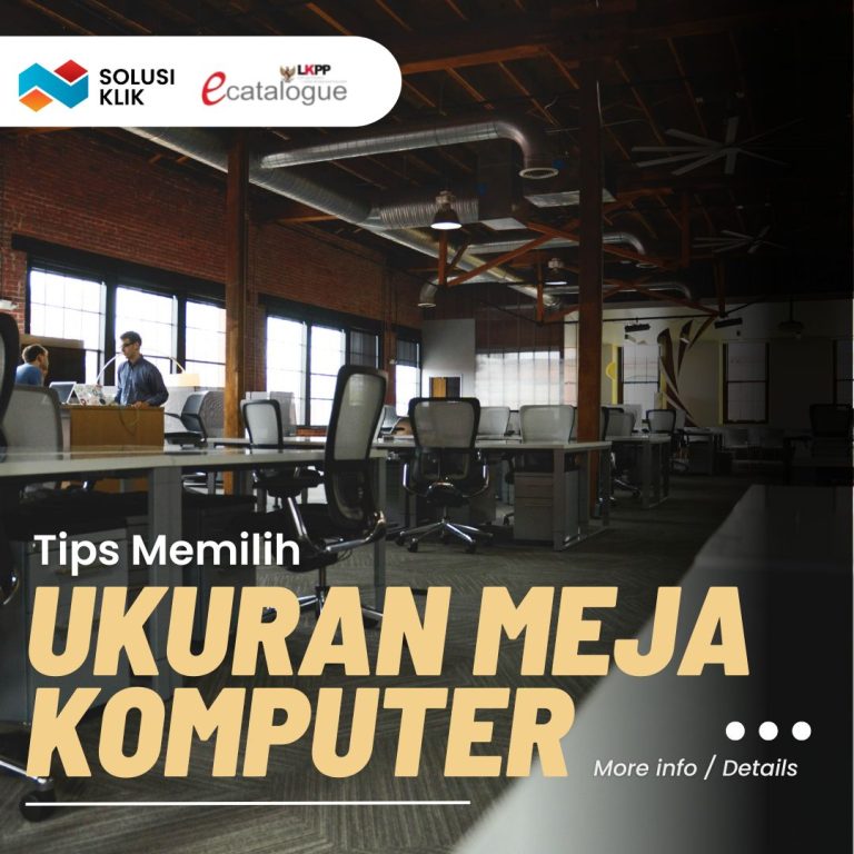 Ukuran Meja Komputer Ideal