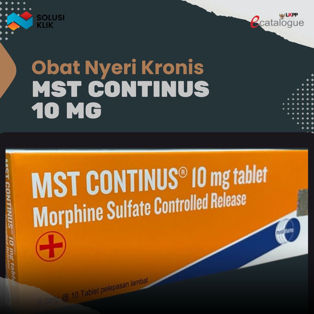 Obat MST Continus 10 Mg