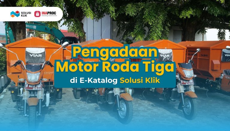 Pengadaan Motor Roda Tiga