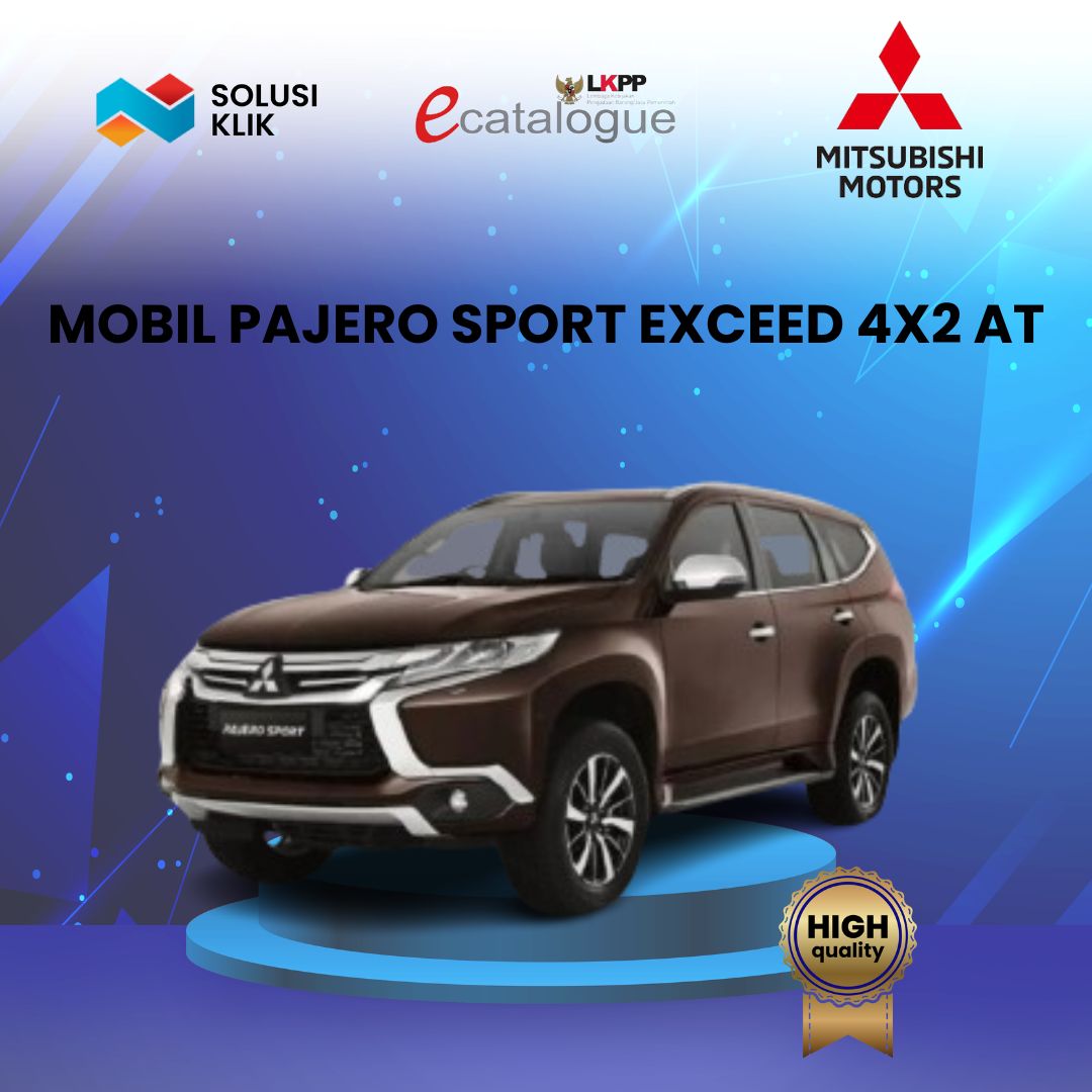 Mobil Dinas Pajero Sport Exceed 4x2 AT