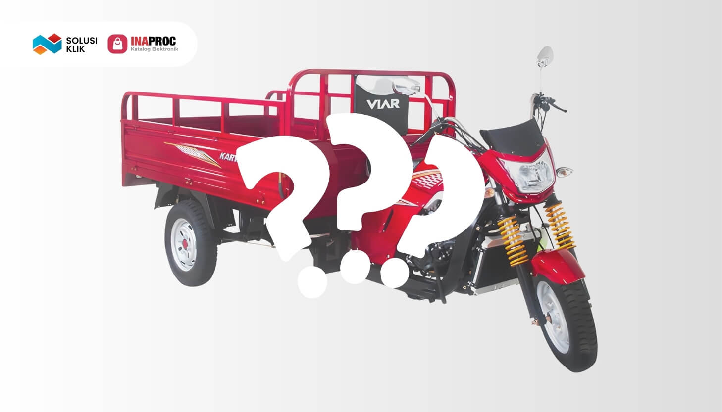 Apakah Di Inaproc Tersedia Produk Motor Roda Tiga_