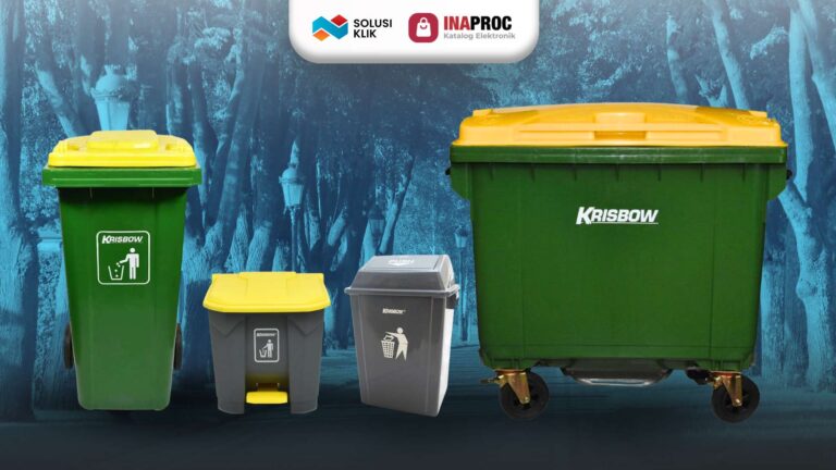 Jenis-Jenis Gerobak Sampah Krisbow