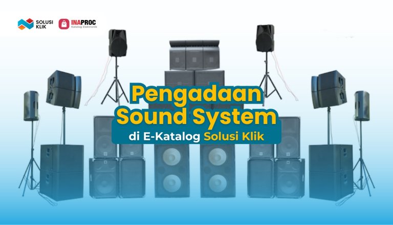 pengadaan sound system