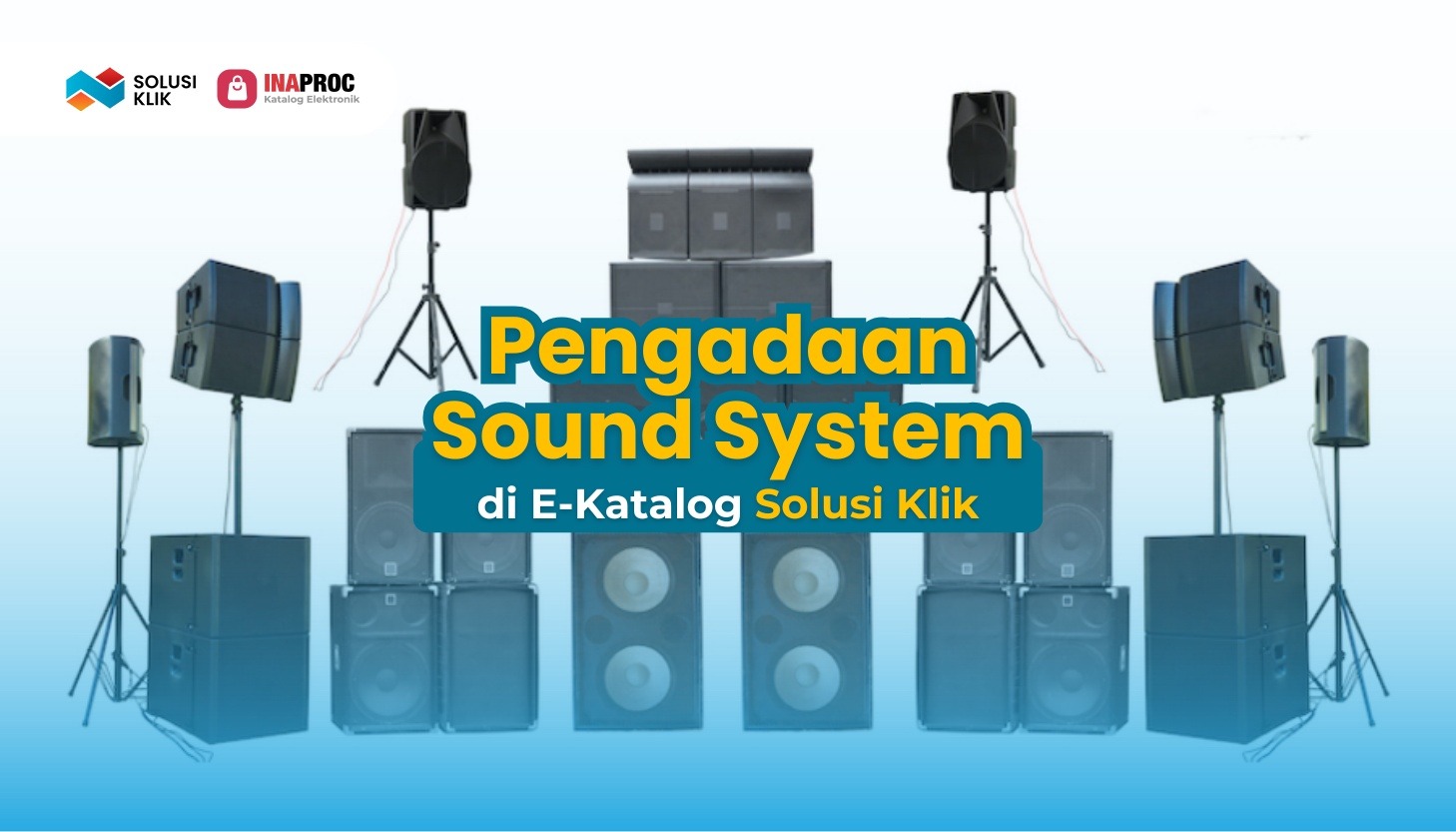 pengadaan sound system