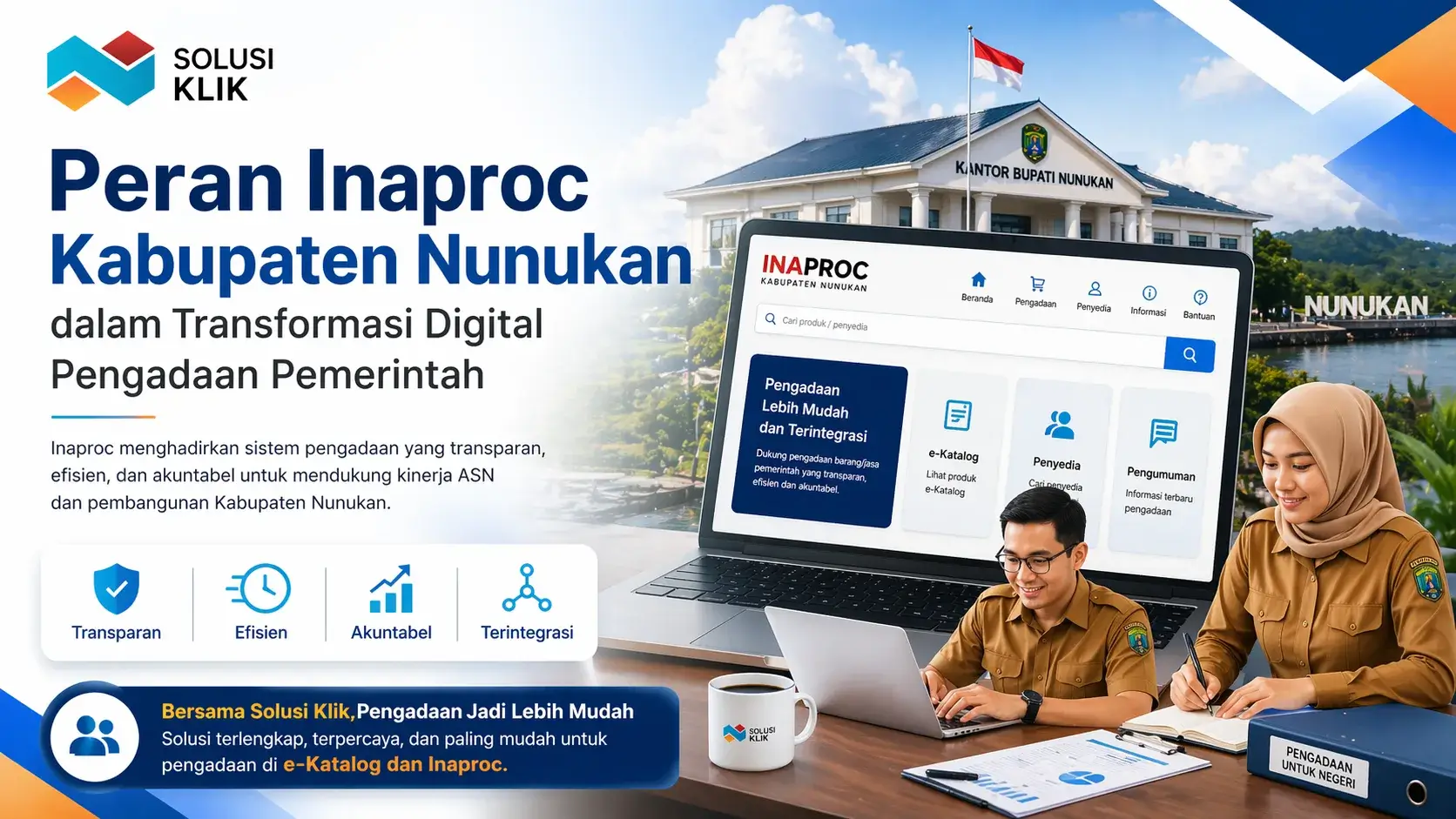 sistem Inaproc Kabupaten Nunukan untuk pengadaan barang dan jasa pemerintah daerah