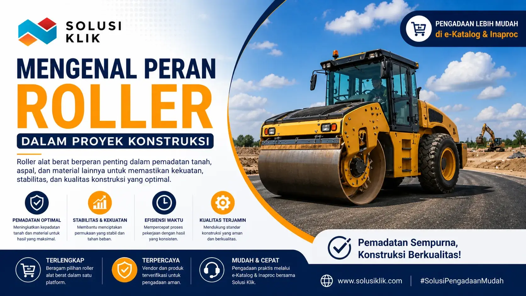 Mengenal Peran Roller dalam Proyek Konstruksi
