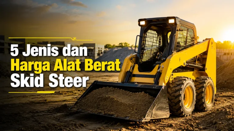 Harga Alat Berat Skid Steer loader untuk proyek konstruksi modern