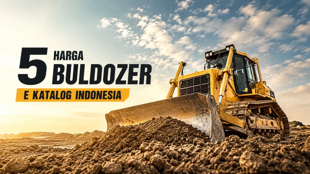 Harga buldozer e katalog terbaru untuk kebutuhan proyek konstruksi dan tambang