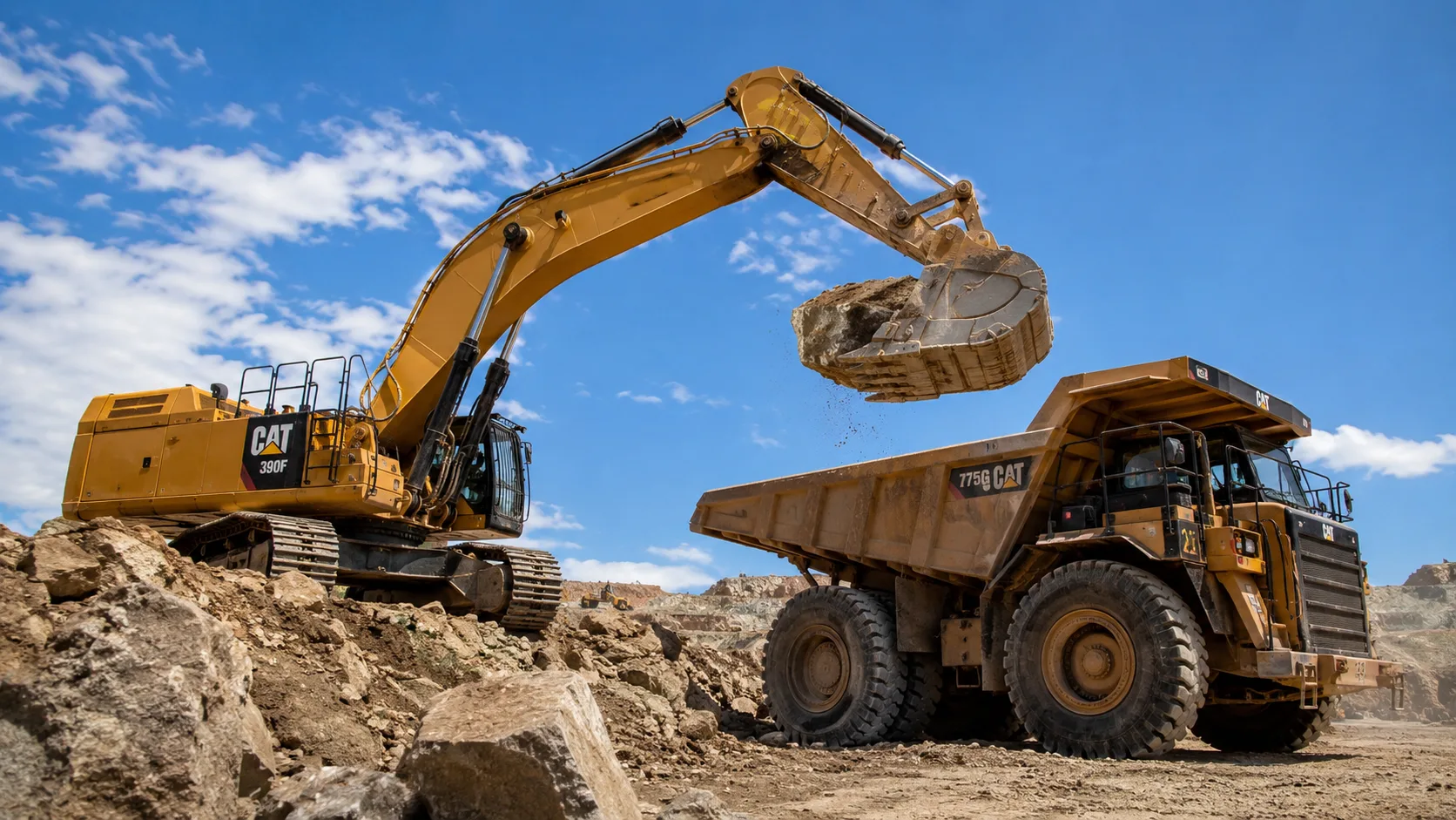 Harga ekskavator kapasitas 20 sampai 30 ton untuk proyek tambang skala besar
