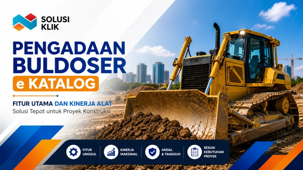 Pelajari fitur utama dan kinerja buldoser dalam pengadaan buldoser e katalog. Pahami spesifikasi produk untuk mendukung proyek konstruksi lebih optimal bersama Solusi Klik.