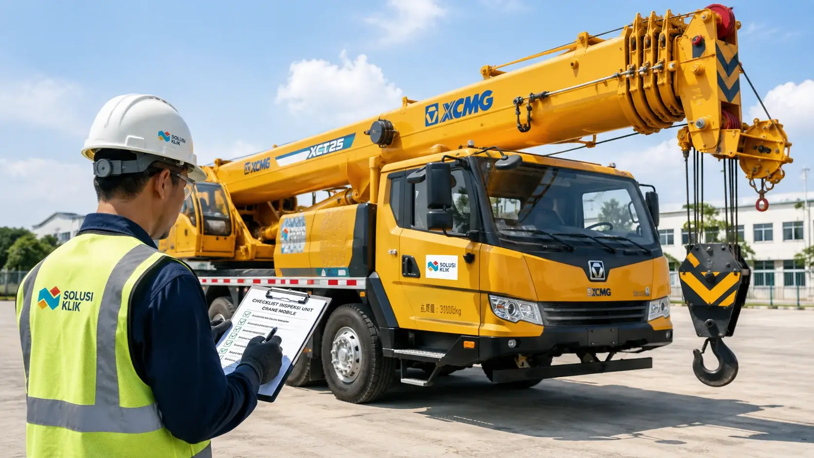 Pengadaan crane mobile e katalog dengan proses quality control ketat