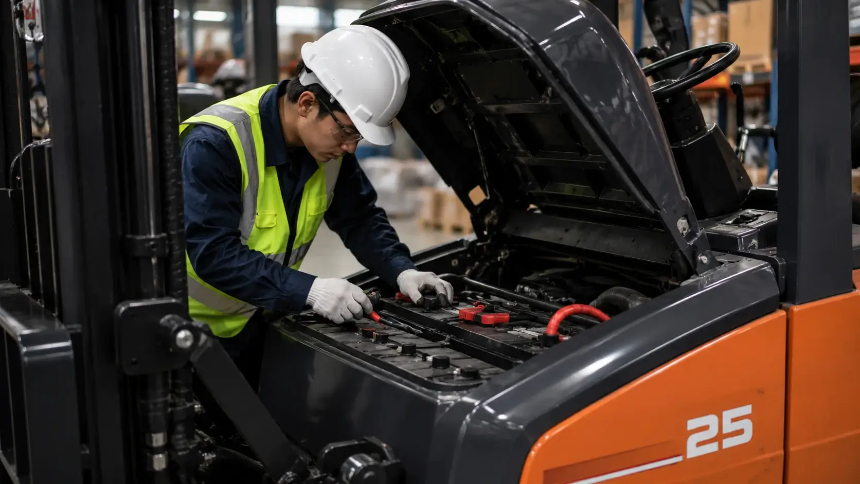 Perawatan forklift pada pengadaan forklift e Katalog untuk menjaga keamanan operasional