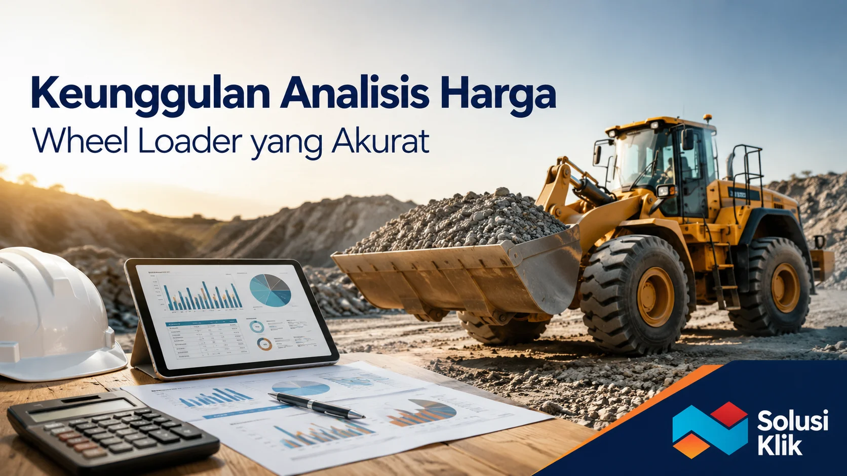 Kesepakatan pembelian unit wheel loader terbaru yang sukses dan transparan antara kontraktor dan penyedia resmi
