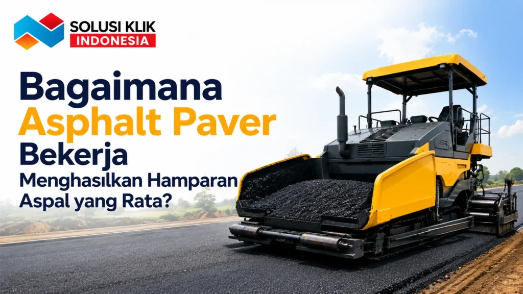 Distributor Asphalt Paver LPSE untuk pembangunan dan penghamparan jalan