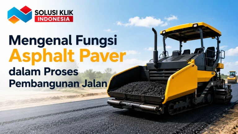 Vendor penyedia Asphalt Paver pemerintah untuk pembangunan jalan