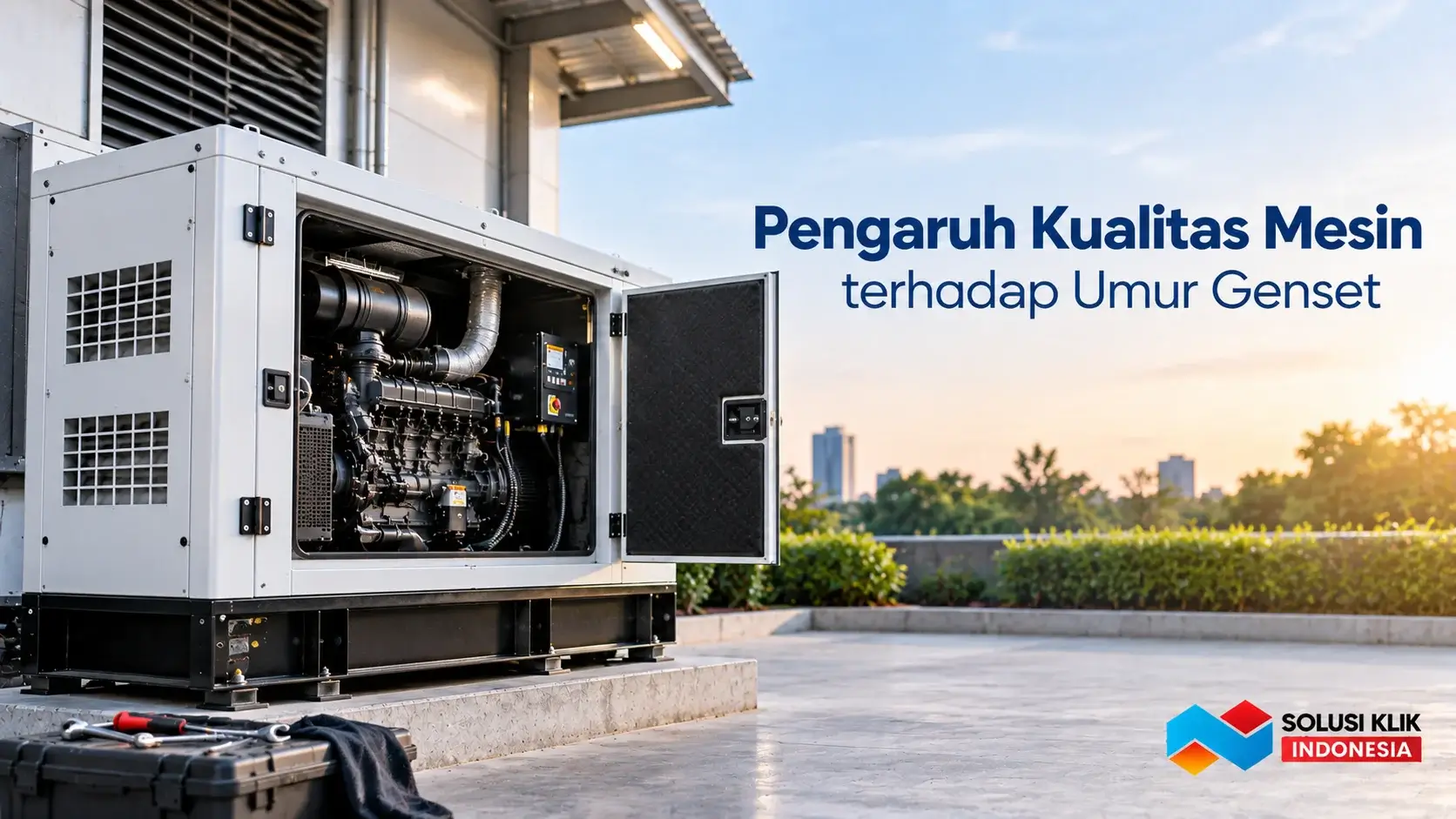 Kualitas mesin genset yang memengaruhi umur pakai