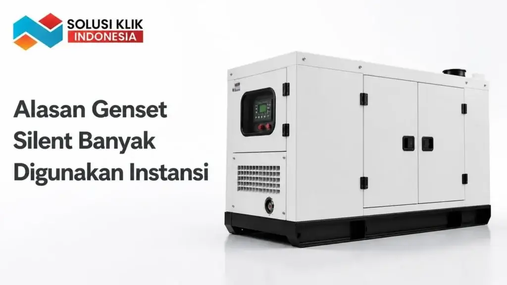 Distributor genset & generator lpse untuk kebutuhan genset silent instansi