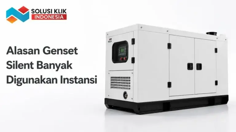Distributor genset & generator lpse untuk kebutuhan genset silent instansi